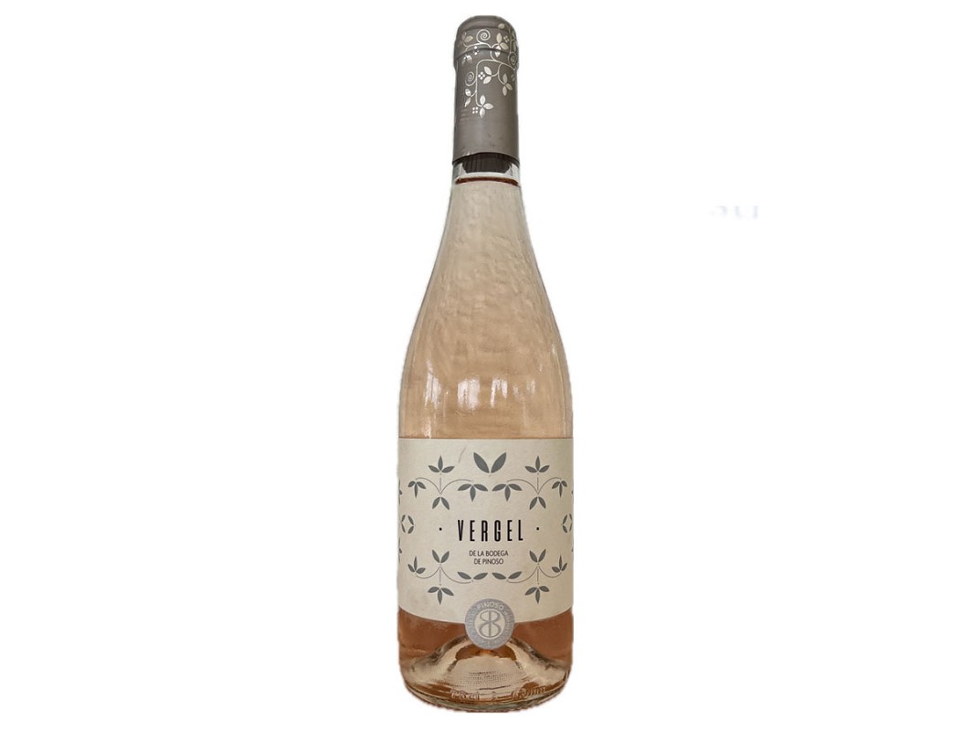 Vino rosado Vergel