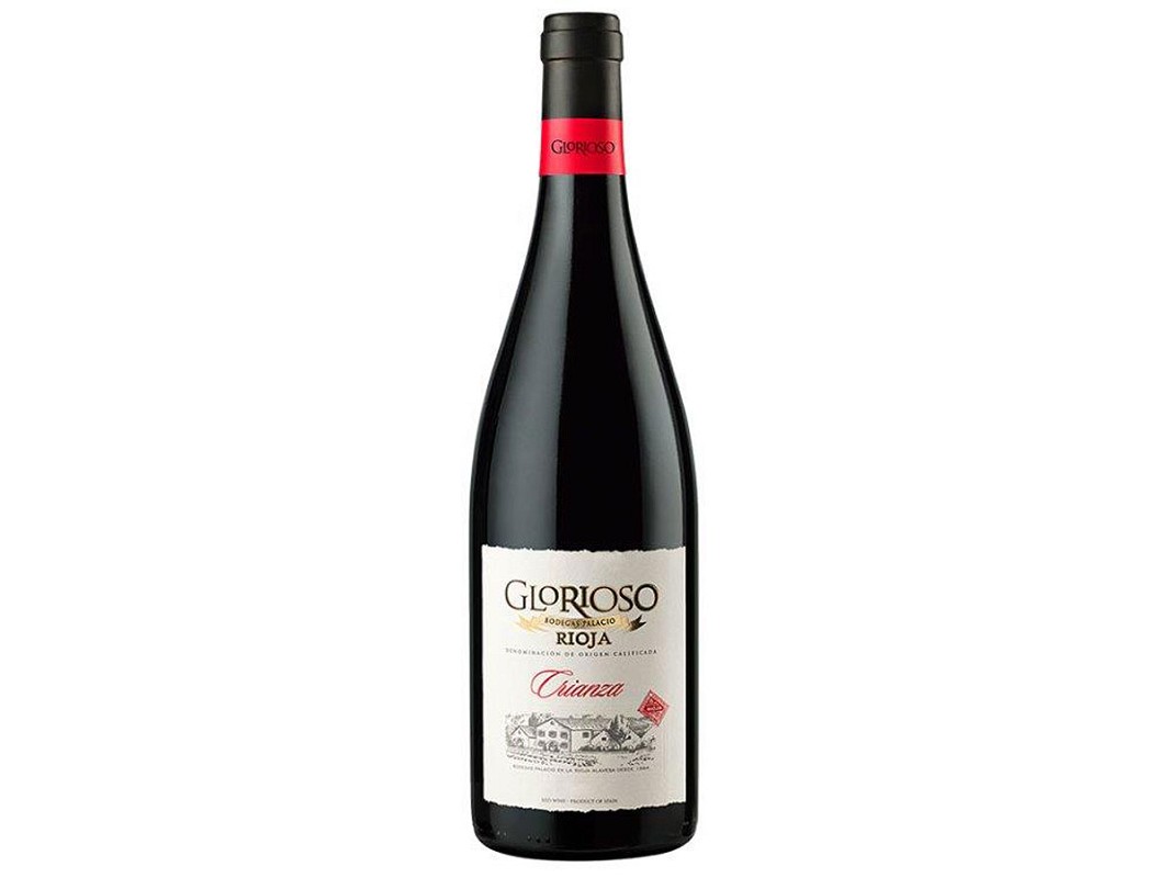 Vino tinto crianza Glorioso Rioja